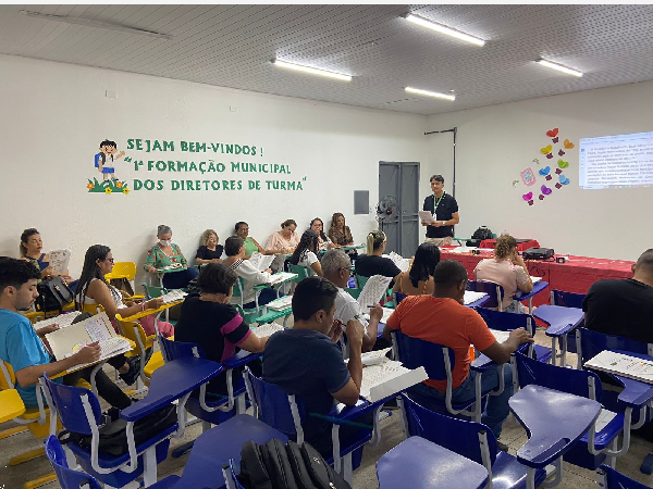Prefeitura de Barbalha promove a 1ª Formação Municipal dos Professores Diretores de Turma das Escolas em Tempo Integral